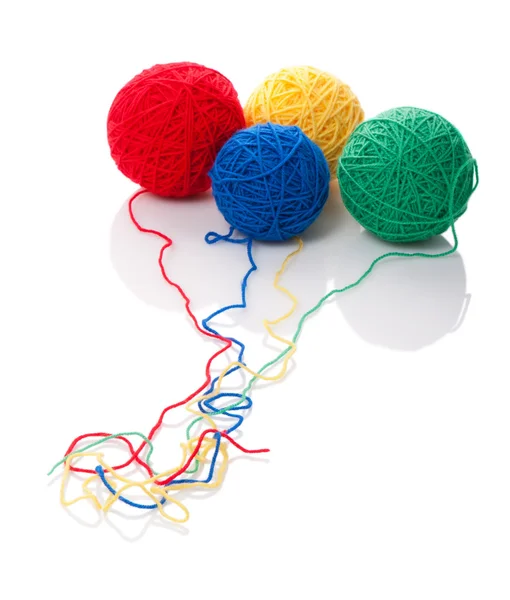 Balls of wool — Stock Photo, Image