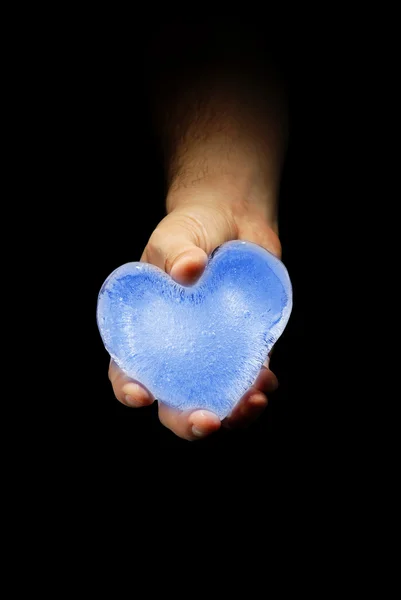 Ice heart — Stock Photo, Image