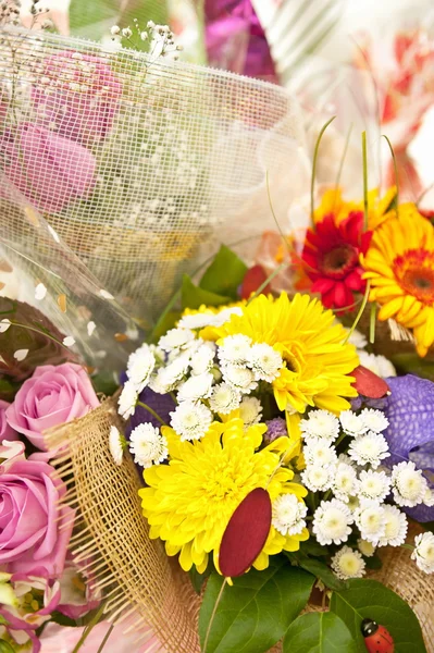 Bukiety kwiatów — Zdjęcie stockowe