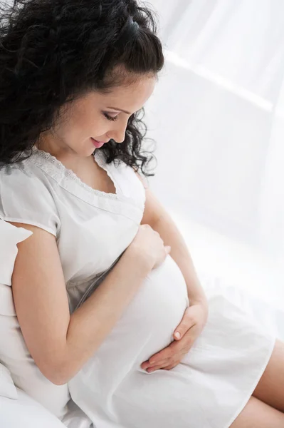 Mujer embarazada. — Foto de Stock