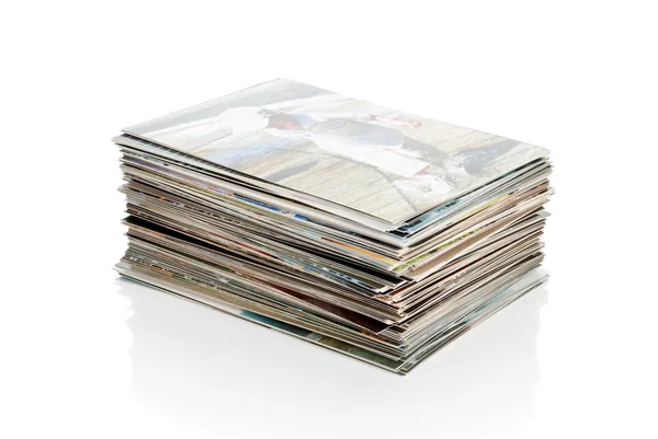 Stack of photos — Stock Photo, Image