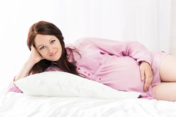 Mujer embarazada. — Foto de Stock