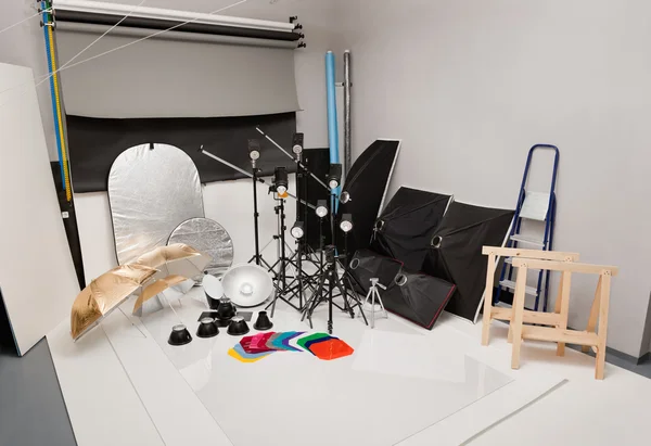 Equipment of photo studio — Stock Photo, Image