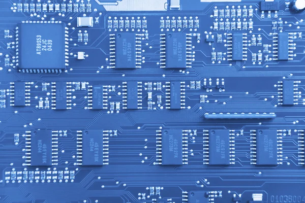 Elektroniska systemkortet — Stockfoto