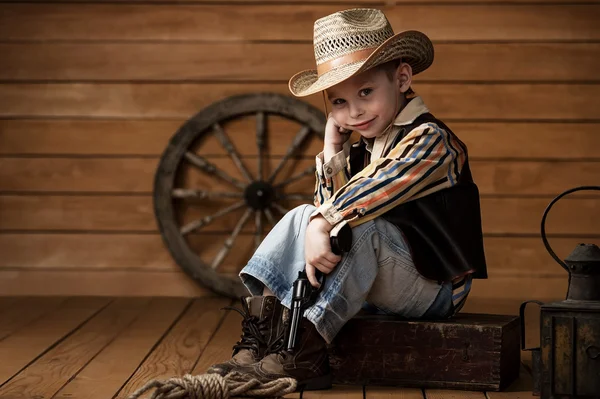 Little cowboy Royalty Free Stock Images