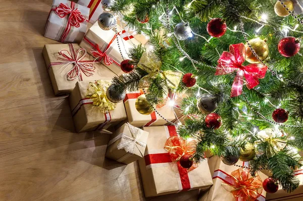Boxes of presents — Stock Photo, Image