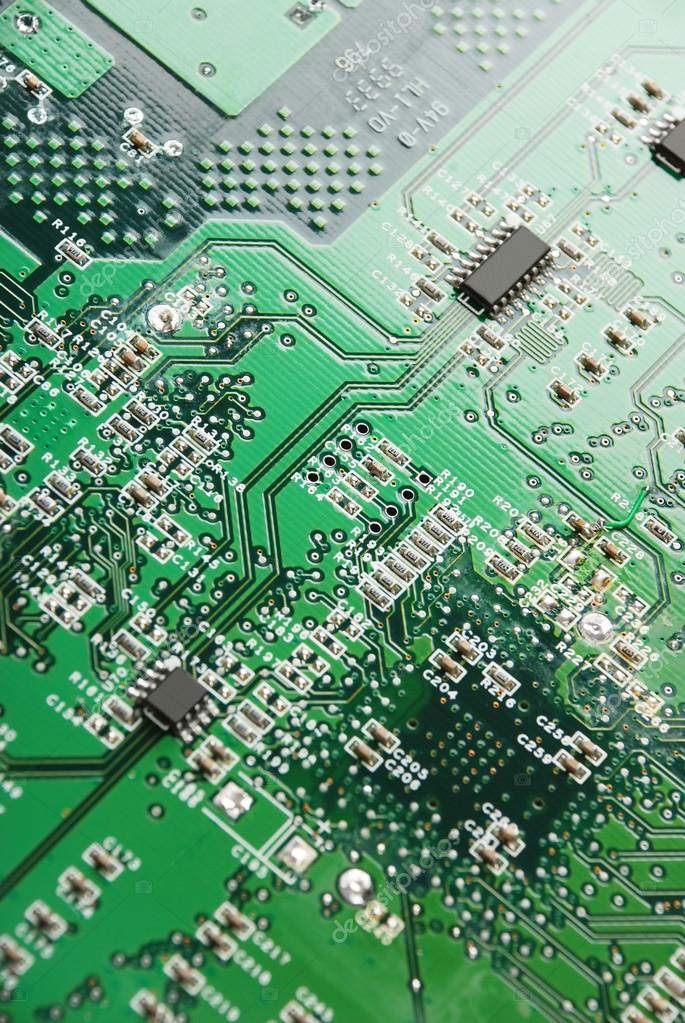 Electronic system board Stock Photo by ©idal 43981503