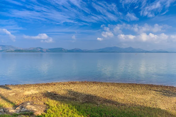 Beautiful sea view at tropical island — Stock Photo, Image