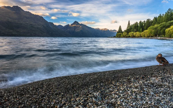 Isolerade vit sandstrand på tropisk ö — Stockfoto