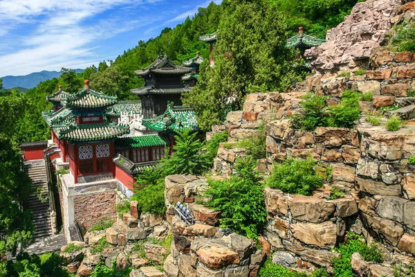 Aerial View of Beautiful Summer Palace — Stock Photo, Image