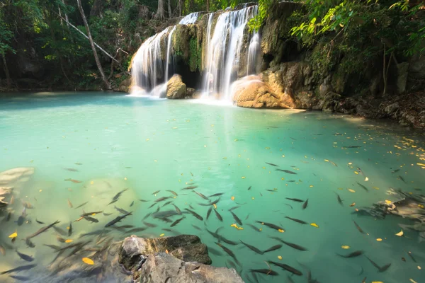 Beautiful Waterfall, Chiang Mai, Thailand — Stock Photo, Image