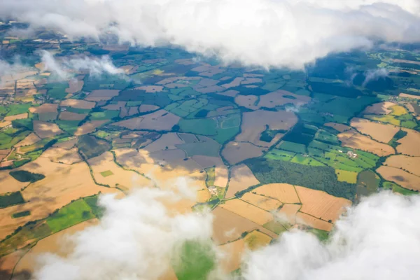 Cloud sky view from aeroplane — Stock Photo, Image