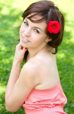 Bahar güzellik kız