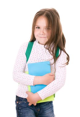 sevimli kız kitap okuma