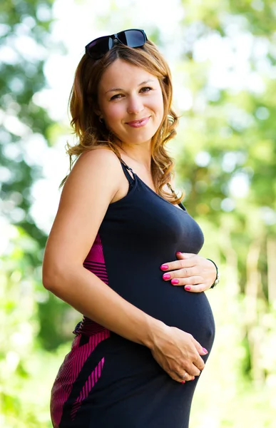 Hamile kadın görüntüsü — Stok fotoğraf