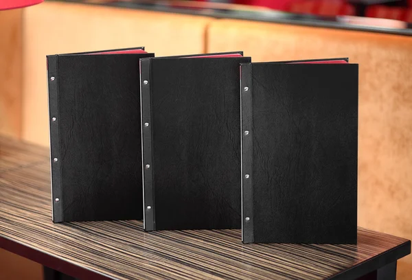 Restaurant menu on the table — Stock Image Restaurant menu on the table Royalty Free Stock Photos