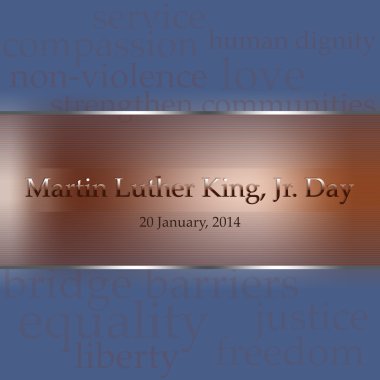 MLK, vatansever arka plan, dr. martin luther king, Jr gün hizmet