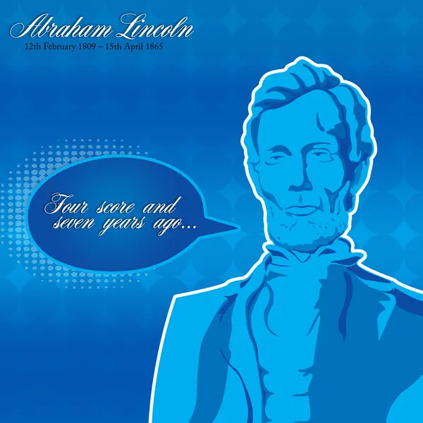 Abraham lincoln — Foto de Stock