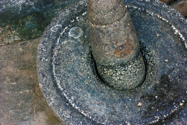 Piedra de molienda india — Foto de Stock