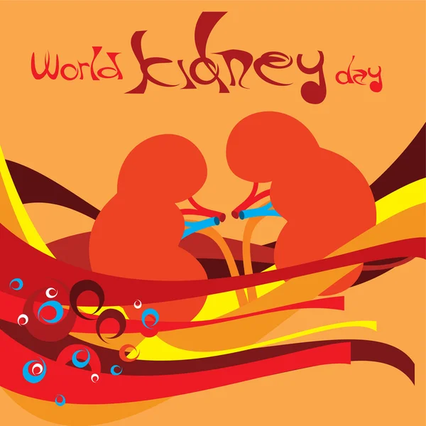 World Kidney Day — Stock Photo, Image