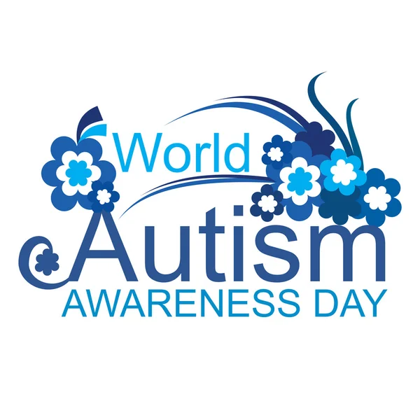 Wereld autisme bewustmakingsdag — Stockfoto