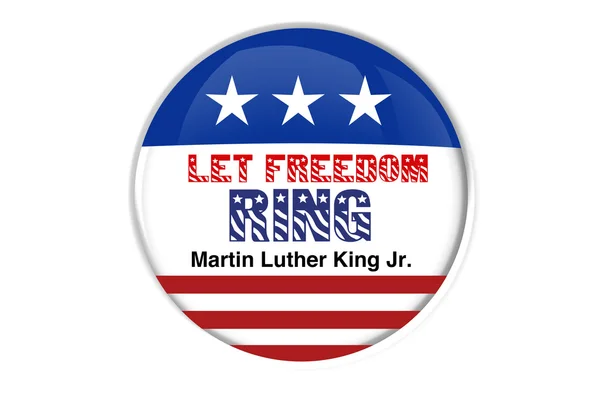 Hazafias jelvény: let freedom ring — Stock Fotó