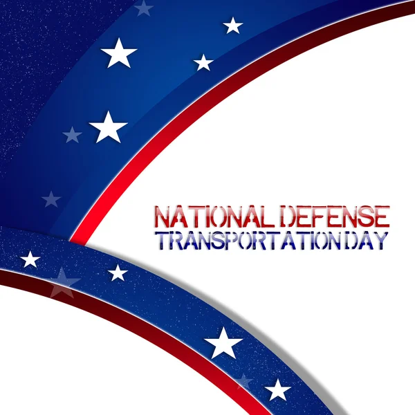 Nationale defensie vervoer dag — Stockfoto
