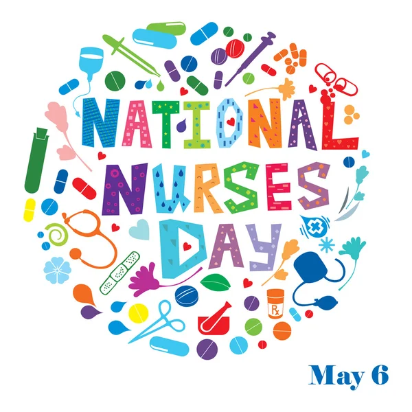 Día Nacional de la Enfermera — Foto de Stock