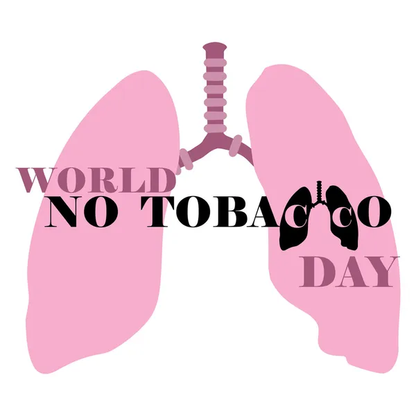 Mundo nenhum dia tabaco — Fotografia de Stock