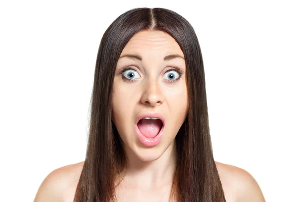 Surprised Beautiful Girl — Stock Photo, Image