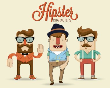 hipster karakterler