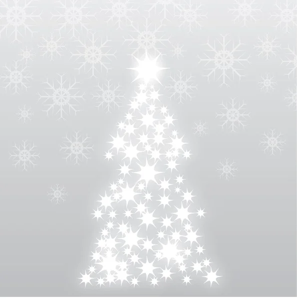 Illustration of christmas tree — Stock Vector