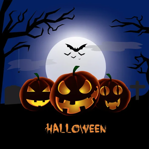 Halloween-Hintergrund — Stockvektor