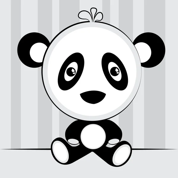 Panda. — Stok Vektör