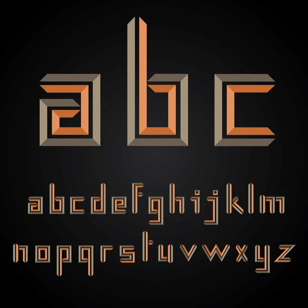 Diseño del alfabeto — Vector de stock