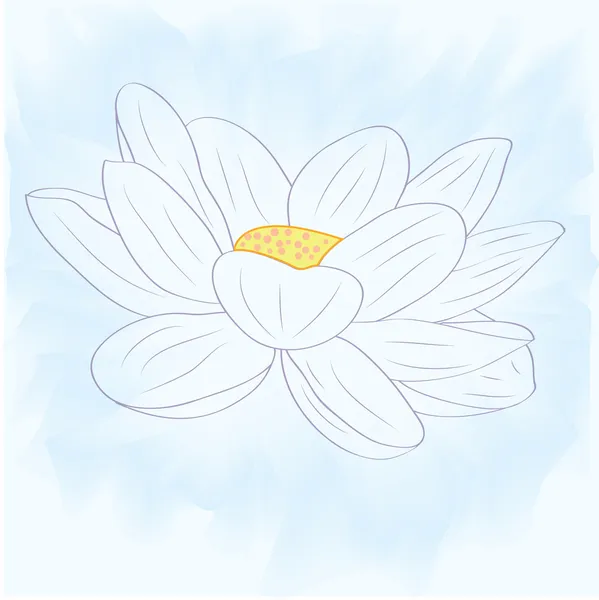 Illustration de fleur — Image vectorielle