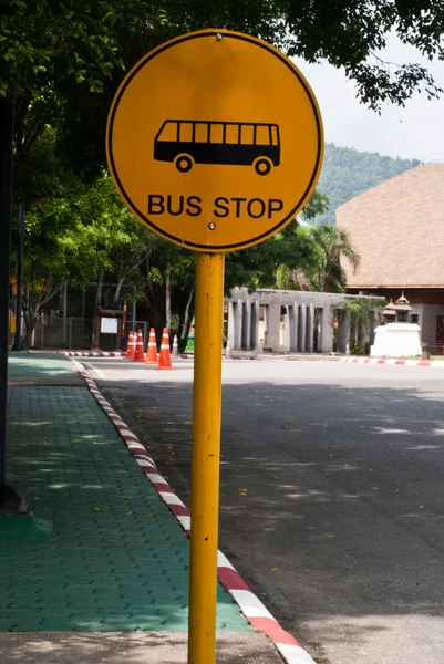 Paradas de autobús — Foto de Stock