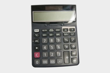 Beyaz Arkaplanda Hesaplayıcı