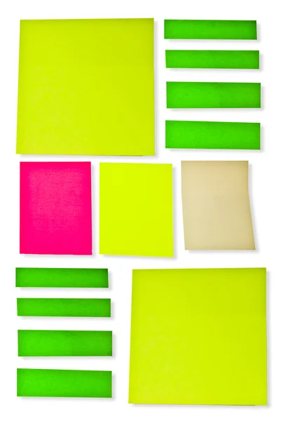 Post-it papír — Stock fotografie