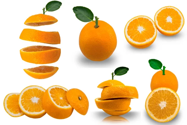 Cut oranges — Stock Photo, Image