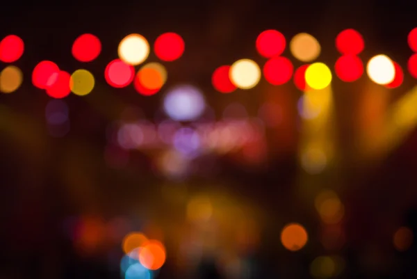 Luzes de concerto bokeh — Fotografia de Stock