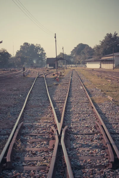 Ferrocarril Vintage — Foto de Stock