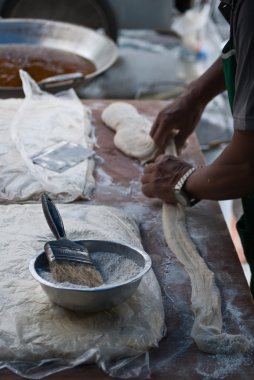 pişirme buns yaptı.