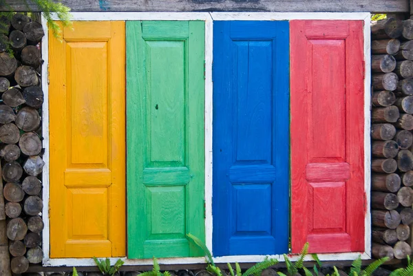 Colorful window — Stock Photo, Image