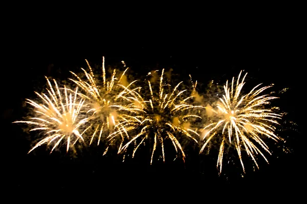 Fireworks gece — Stok fotoğraf