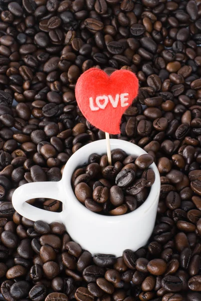 Café amor — Foto de Stock