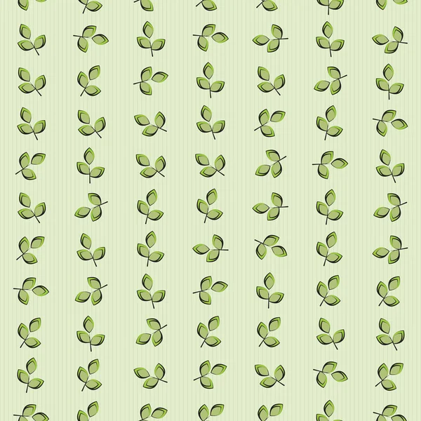 Tekstura wzór zielony liść pasiaste tło — Wektor stockowy