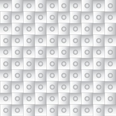 geometrik arka plan ses siyah bir yanılgı Dikişsiz desen doku mozaik kareler ve daireler