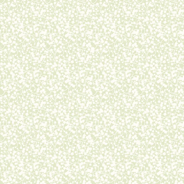 Sömlös prydnad blommor beige neutral bakgrund — Stock vektor