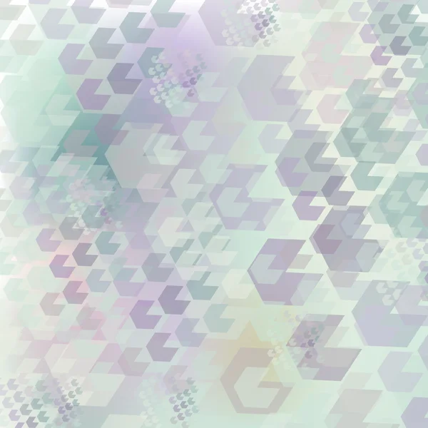 Motif géométrique neutre de l'hexagone — Image vectorielle